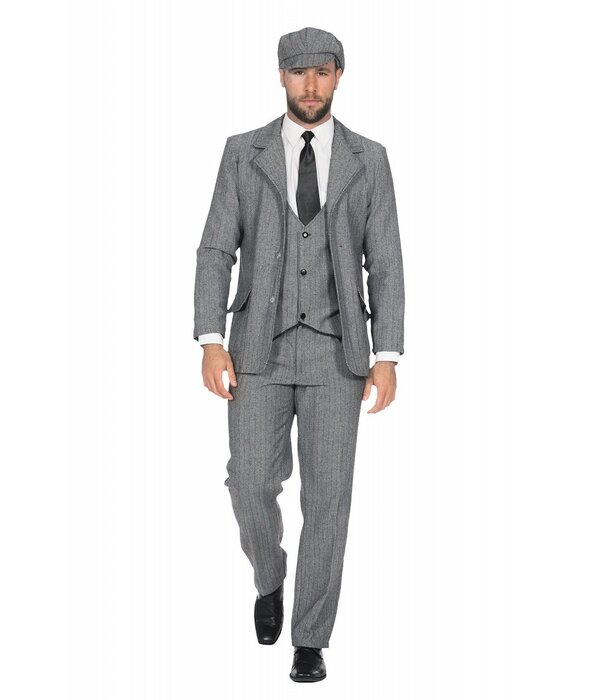 Colbert Peaky Blinders Roaring 20's Grijs