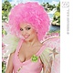 Pruik Fee Neon Roze