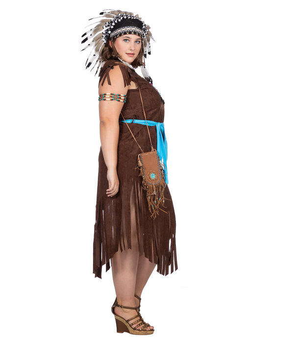 Indiaans Kostuum Rok Kort Vrouw