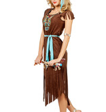 Indiaans Kostuum Rok Kort Vrouw