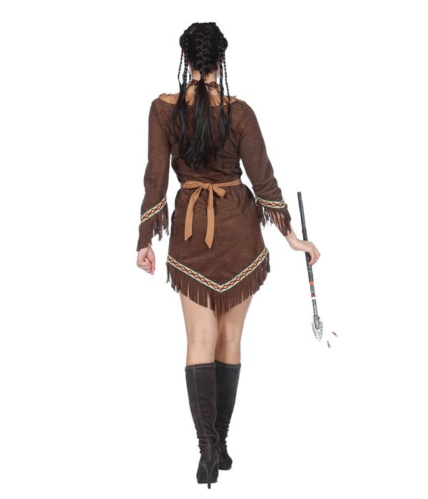 Indianen vrouw kostuum dames