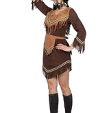 Indianen vrouw kostuum dames