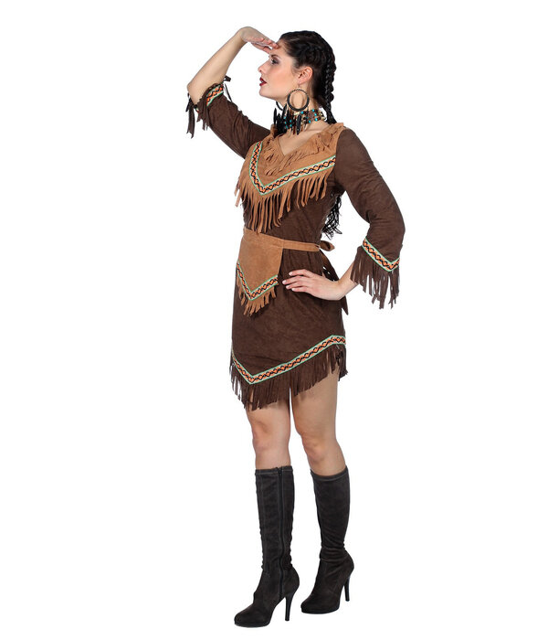 Indianen vrouw kostuum dames