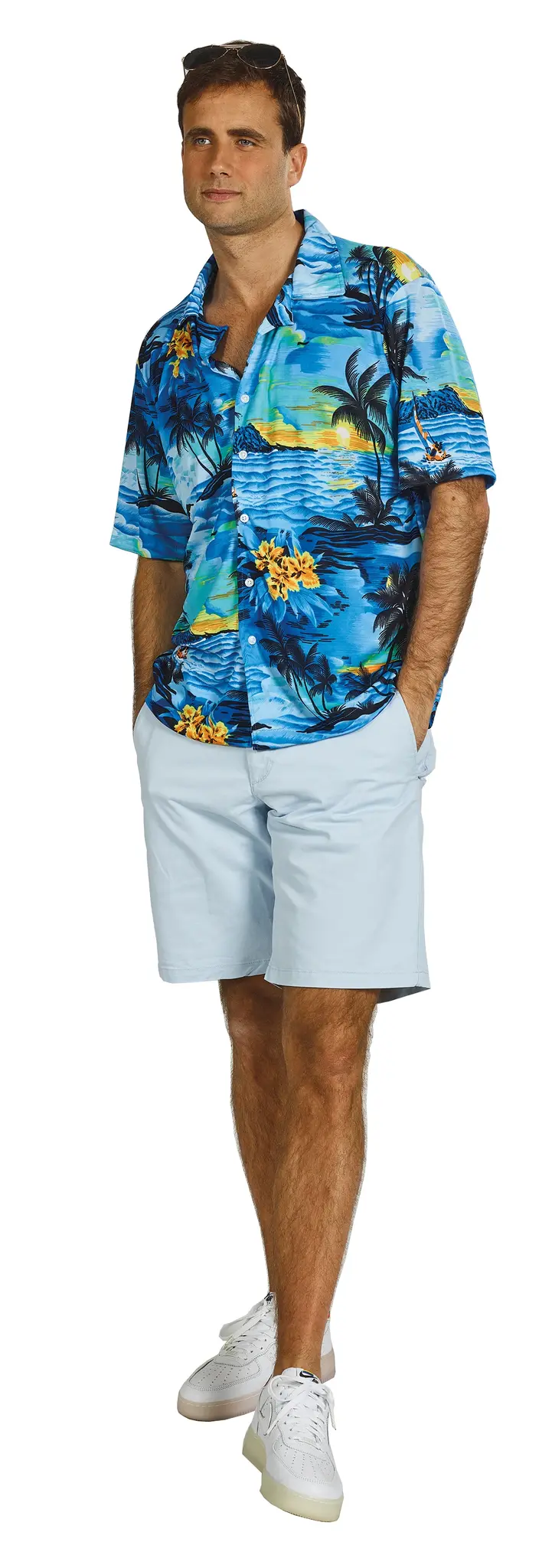 Hawaii blouse Shaun afbeelding