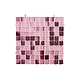 Licht Roze Paillettenpaneel Backdrop Vierkant (30x30 cm)