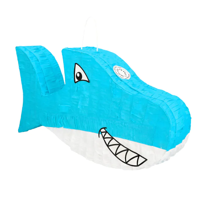 Piñata Haai 27 x 60 cm afbeelding