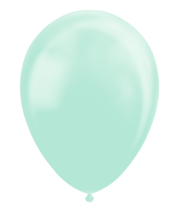 Mint Groene Macaron Ballonnen (50st)