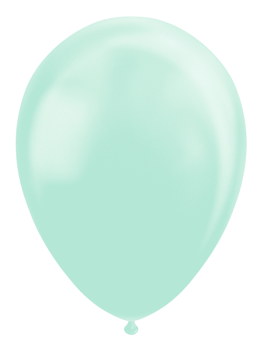 Mint Groene Macaron Ballonnen (50st)