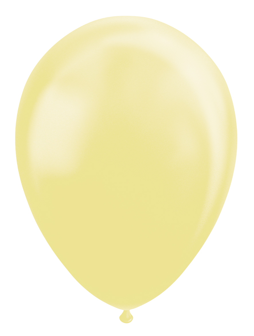 Gele Macaron Ballonnen (50st)