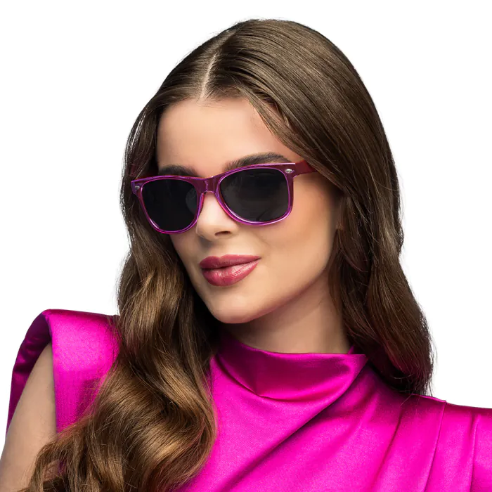 Partybril Metallic Roze afbeelding