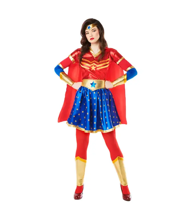 Kostuum Superheldin Star