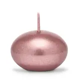 Drijvende Kaars Metallic Rose Goud (50st)
