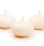 Drijvende Kaars Mat Creme (50st)