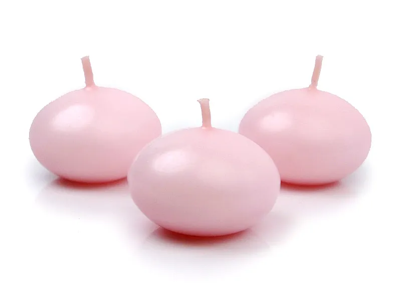 Drijvende Kaars Mat Roze (50st) afbeelding