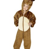 Rendier kinder onesie kostuum