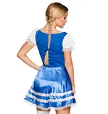 Tiroler jurkje Helena blauw