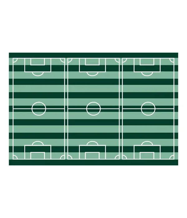 Voetbalveld Tafelkleed 120x180cm