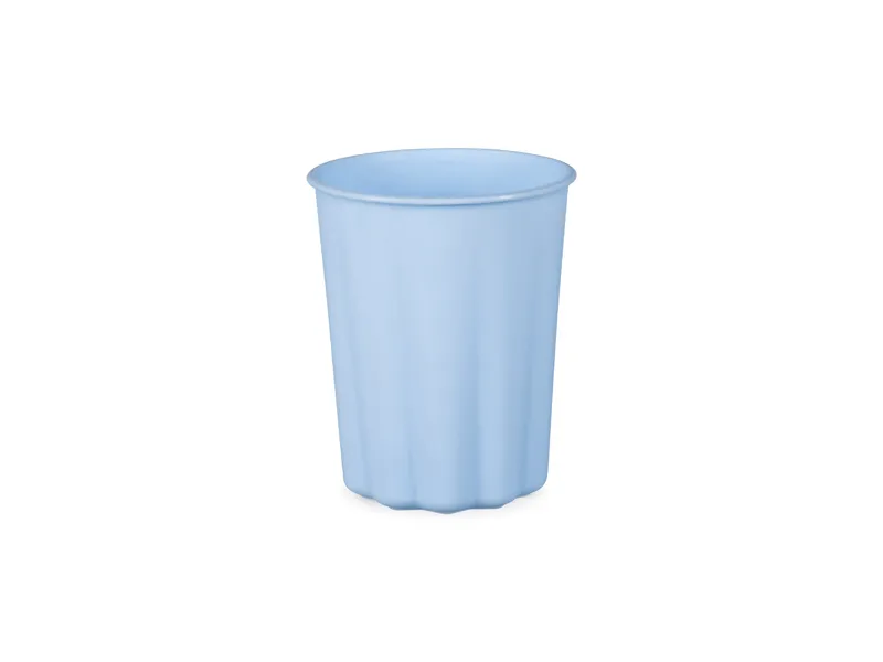 Lichtblauwe Herbruikbare Bekers 220ml (4st) afbeelding