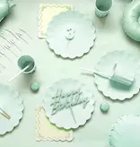 Saliegroene Herbruikbare Bekers 220ml (4st)