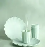 Saliegroene Herbruikbare Bekers 220ml (4st)