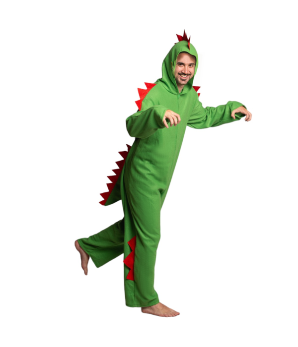 Onesie Dinosaurus Volwassen