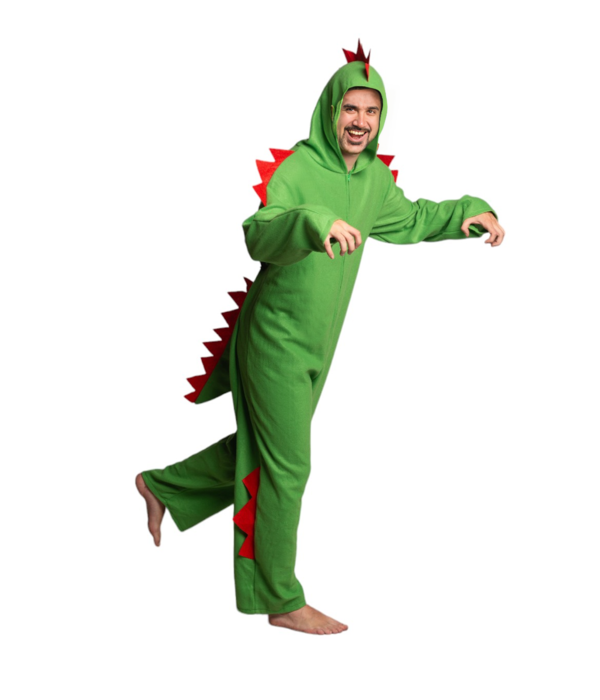 Onesie Dinosaurus Volwassen
