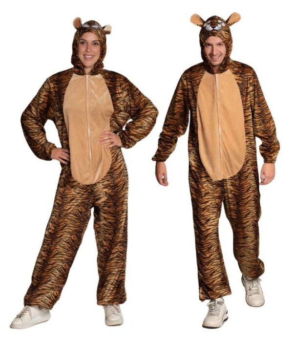 Onesie Tijger Volwassenen