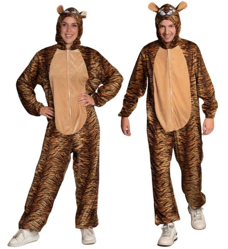 Onesie Tijger Volwassenen afbeelding