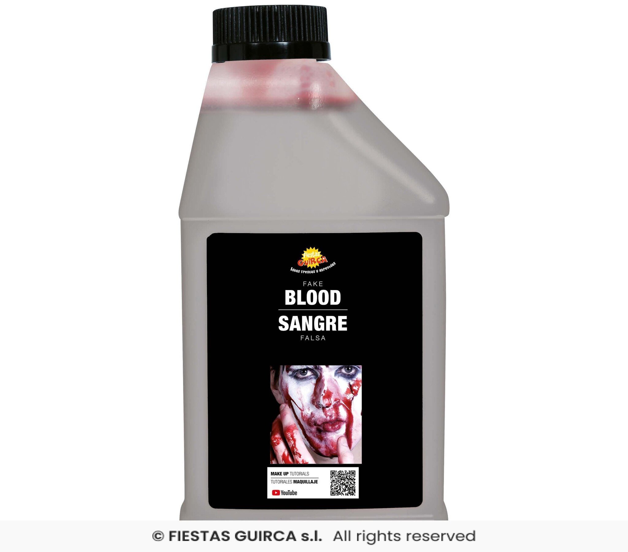 Fles nep bloed 450ml afbeelding