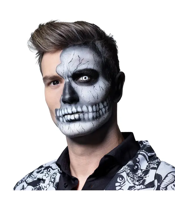 Paar 3-maands duolenzen Skullface