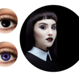 Duo black witch/purple Monster Maandlenzen