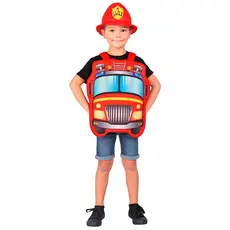 Brandweerwagen pak kind