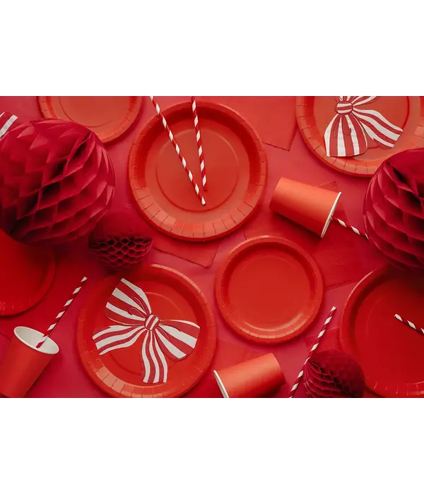 Servetten Rood 33x33cm (20st)