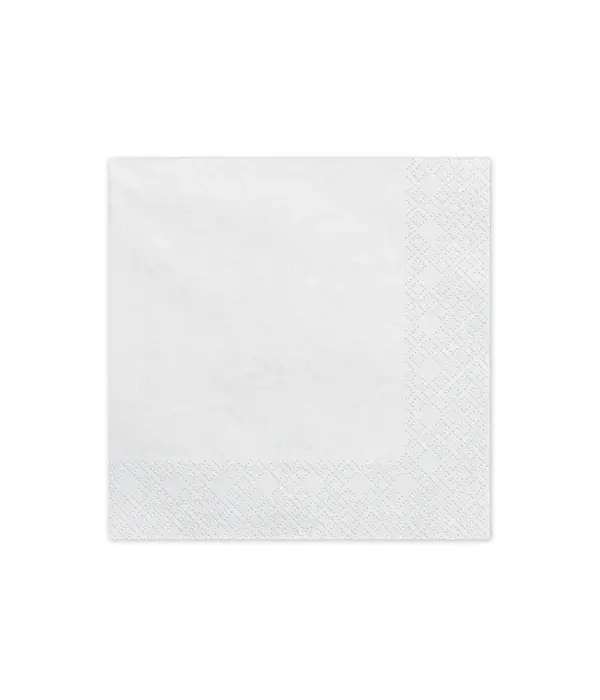 Witte servetten 20 stuks