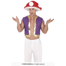 Toad Kostuum Volwassenen