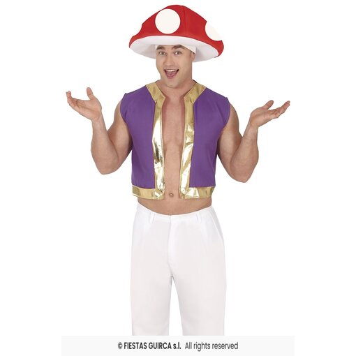 Toad Kostuum Volwassenen