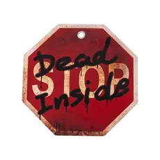 Bordje Stop Death Inside (24cm)