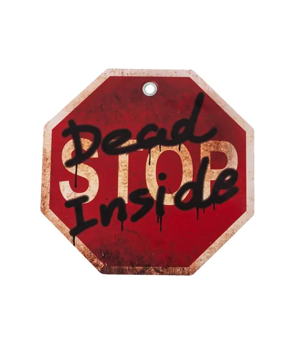 Bordje Stop Death Inside (24cm)