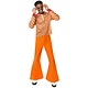 70's Hippiekostuum Heren Oranje