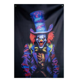 Halloween Doek Raamdecoratie Clown