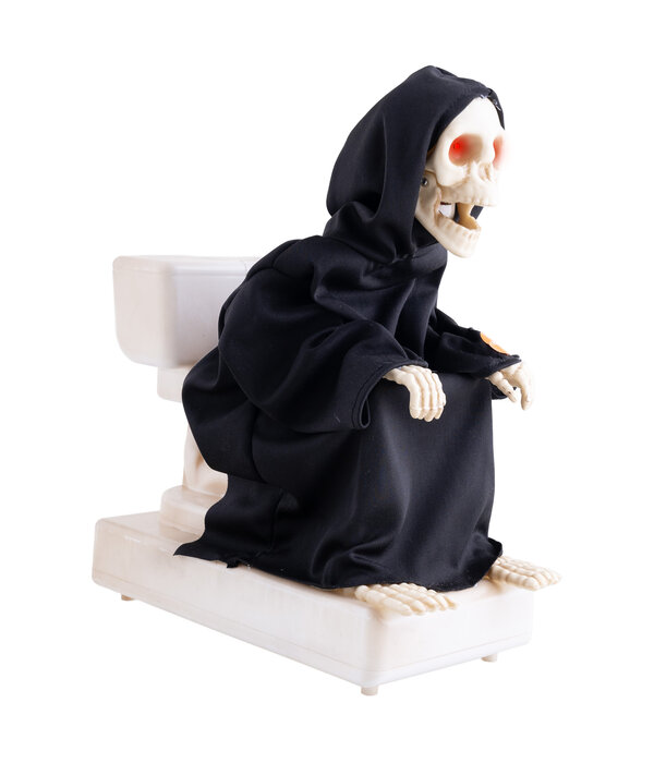 Timmy Toilet Skelet Animatronic 35cm