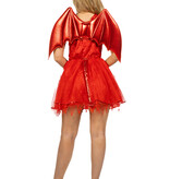 Jurkje Duivel Vrouw met vleugels en tiara