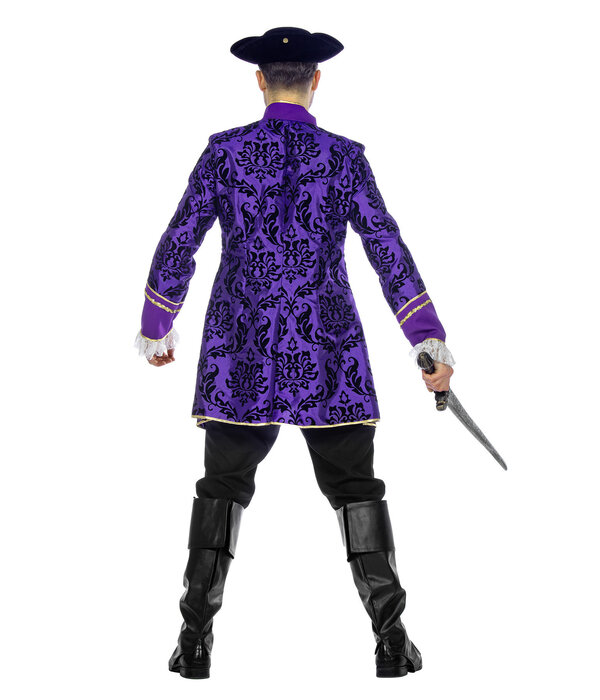Venetiaans Kostuum Paars Heren Premium