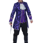 Venetiaans Kostuum Paars Heren Premium