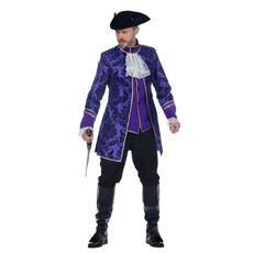 Venetiaans Kostuum Paars Heren Premium