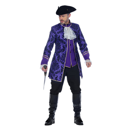 Venetiaans Kostuum Paars Heren Premium