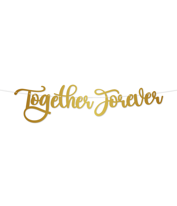 Letter Banner – Together Forever