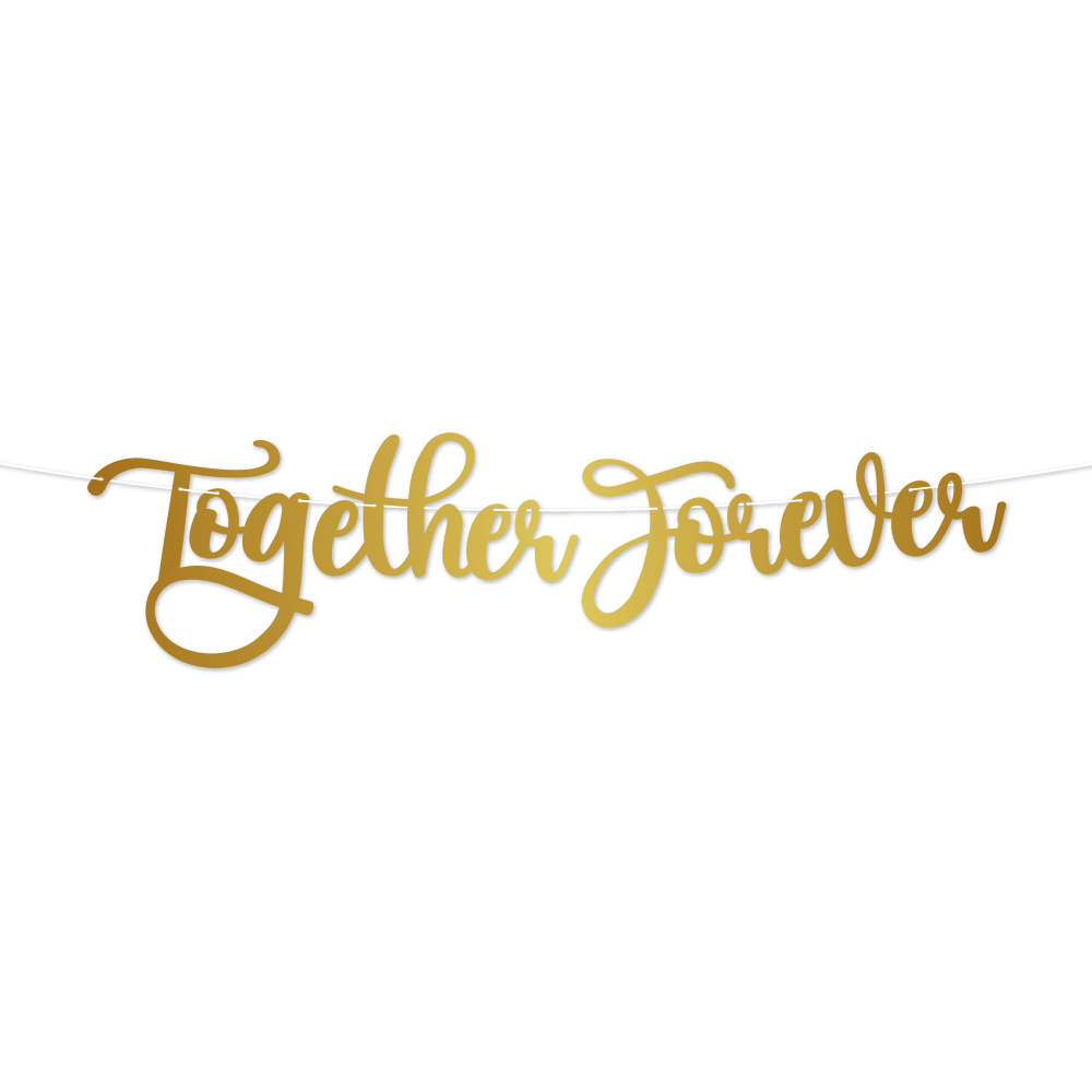 Letter Banner - Together Forever afbeelding