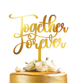 Bruiloft Cupcake Toppers Together Forever