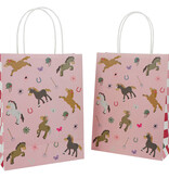 Paard Uitdeeltasjes Happy Horses 27cm (6st)